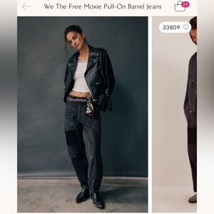 We the Free Moxie Barrel Jeans
